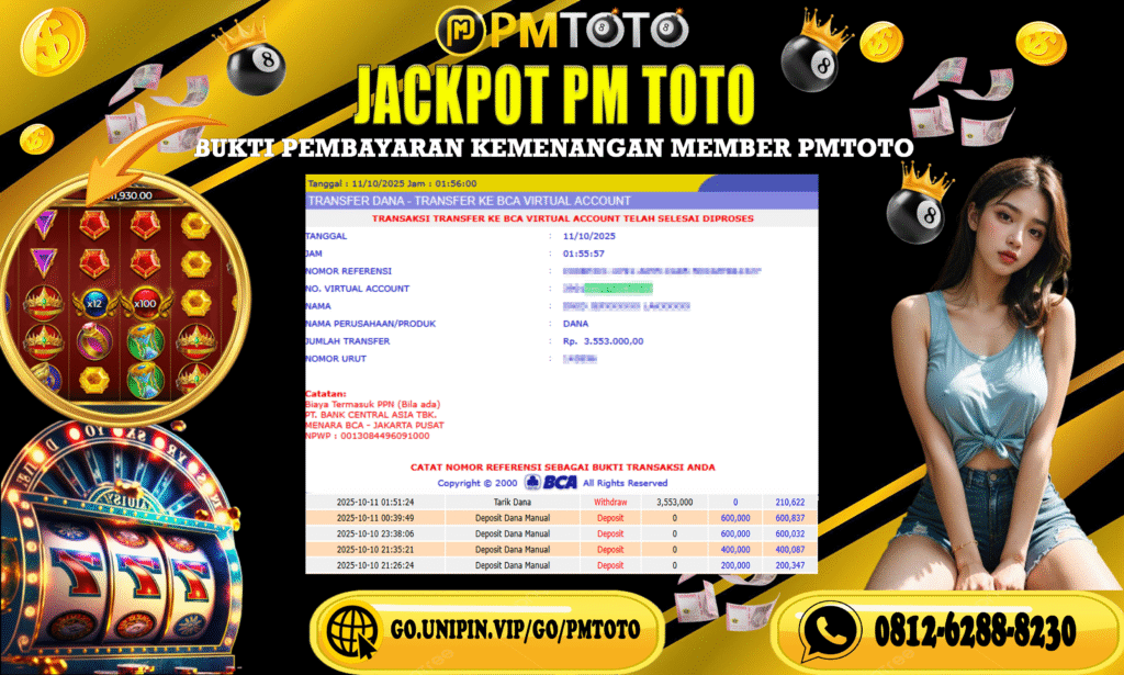 SELAMAT KEPADA MEMBER PMTOTO JACKPOT GATES OF OLYMPUS SUPER SCATTER Rp.3.553.000.,- LUNAS