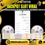 SELAMAT KEPADA MEMBER PMTOTO JACKPOT HONGKONG Rp.4.580.000.,- LUNAS
